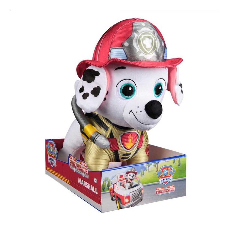 М'яка іграшка Spin Master Paw Patrol Цуценя Маршал делюкс, 25 см, від 3 років (SM47408/6073667)